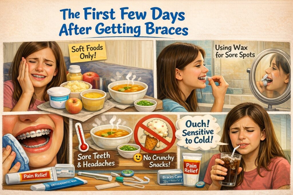 Tips to Manage Pain Post Braces